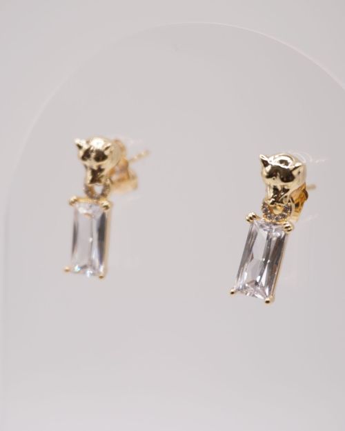 Cubic Zirconia Panther Set