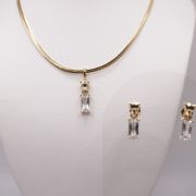 Cubic Zirconia Panther Set