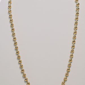 Ball Beaded Chain Necklace