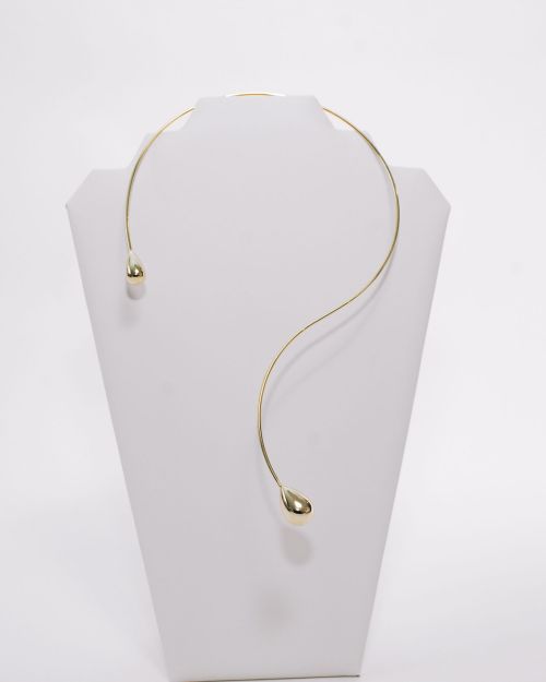 DROP CHOKER NECKLACE