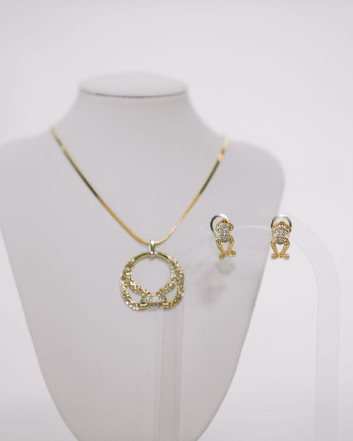 MARINE KNOT NECKLACE SET