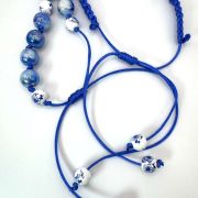 Azure Pearl Statement Necklace Set
