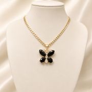 Black Butterfly Charm/Pendant