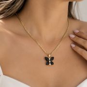 Black Butterfly Charm/Pendant